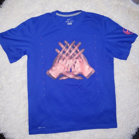NIKE Dri-FIT X-ray Hands Football Receiver T-Shirt - Picture 3 of 7